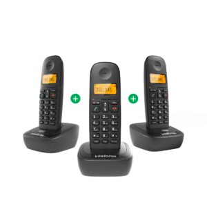 Kit Telefone sem Fio + Dois Ramais Adicionais| TS 2513