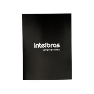 Pasta de papel com Bolso Intelbras