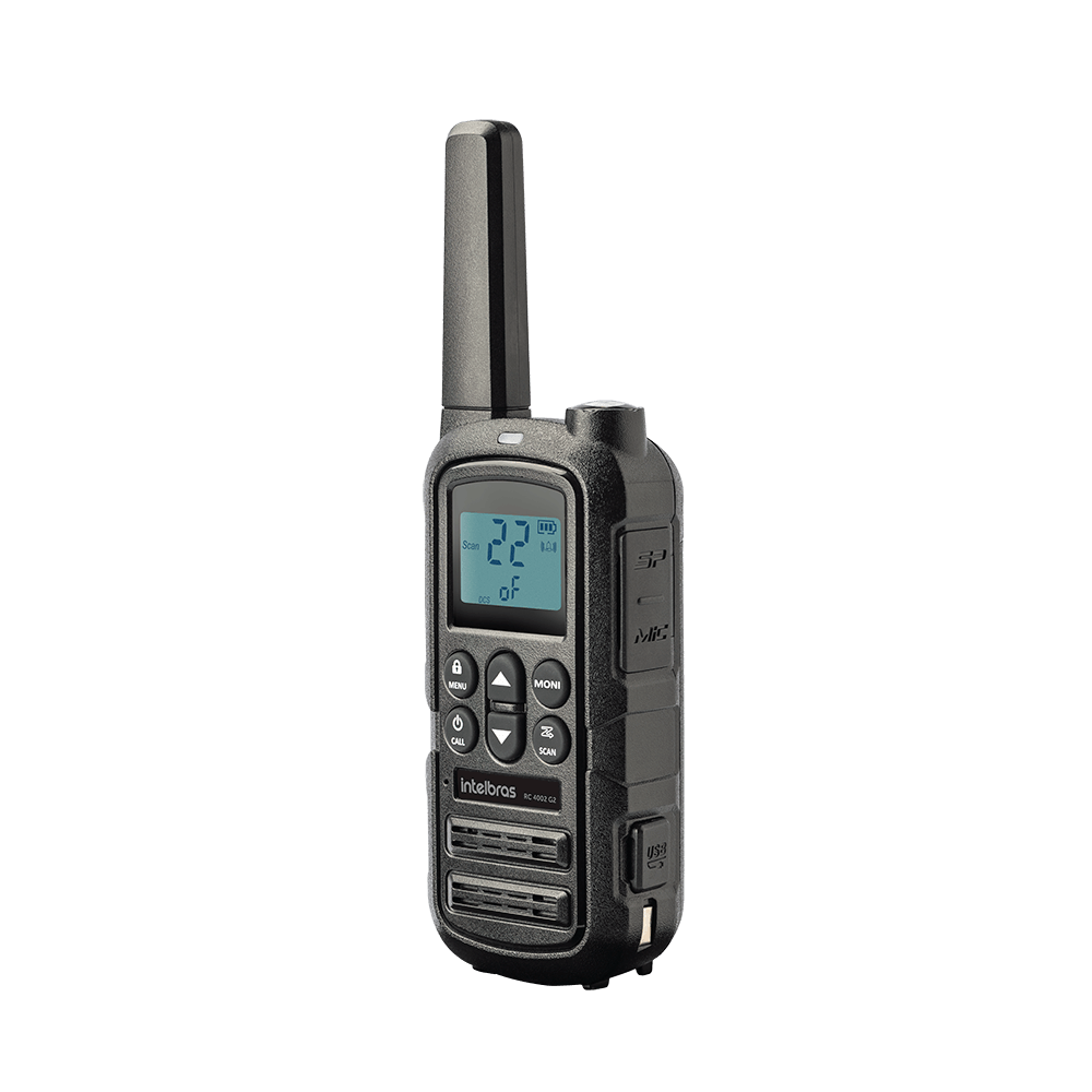 Rádio Comunicador Analógico RC 4002 G2 Intelbras - Imagem 3