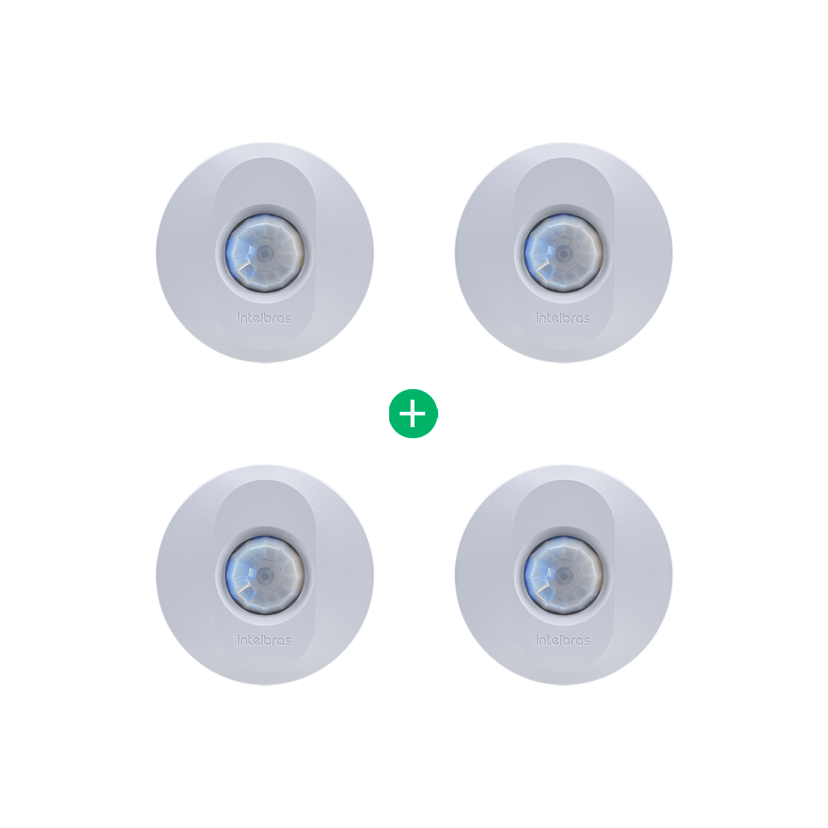 Kit Interruptor Sensor de Presença para Iluminação ESPI 360 - 4 peças