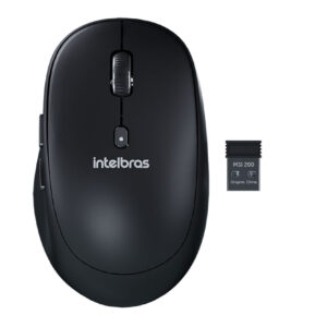 Mouse Sem Fio MSI200 Preto Intelbras