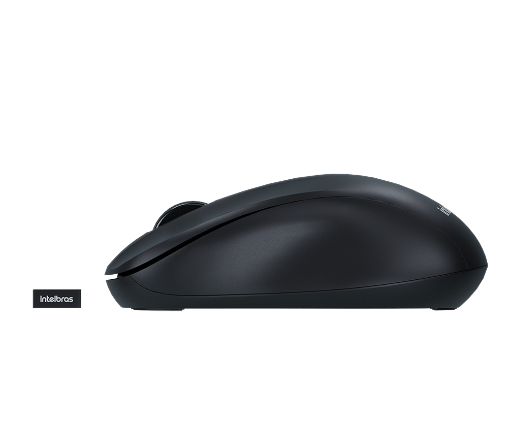 Mouse Intelbras MSI55 Sem Fio Preto - Imagem 2