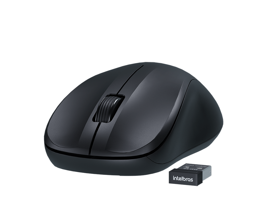 Mouse sem Fio com Click Silencioso MSI 55 Intelbras - Imagem 2