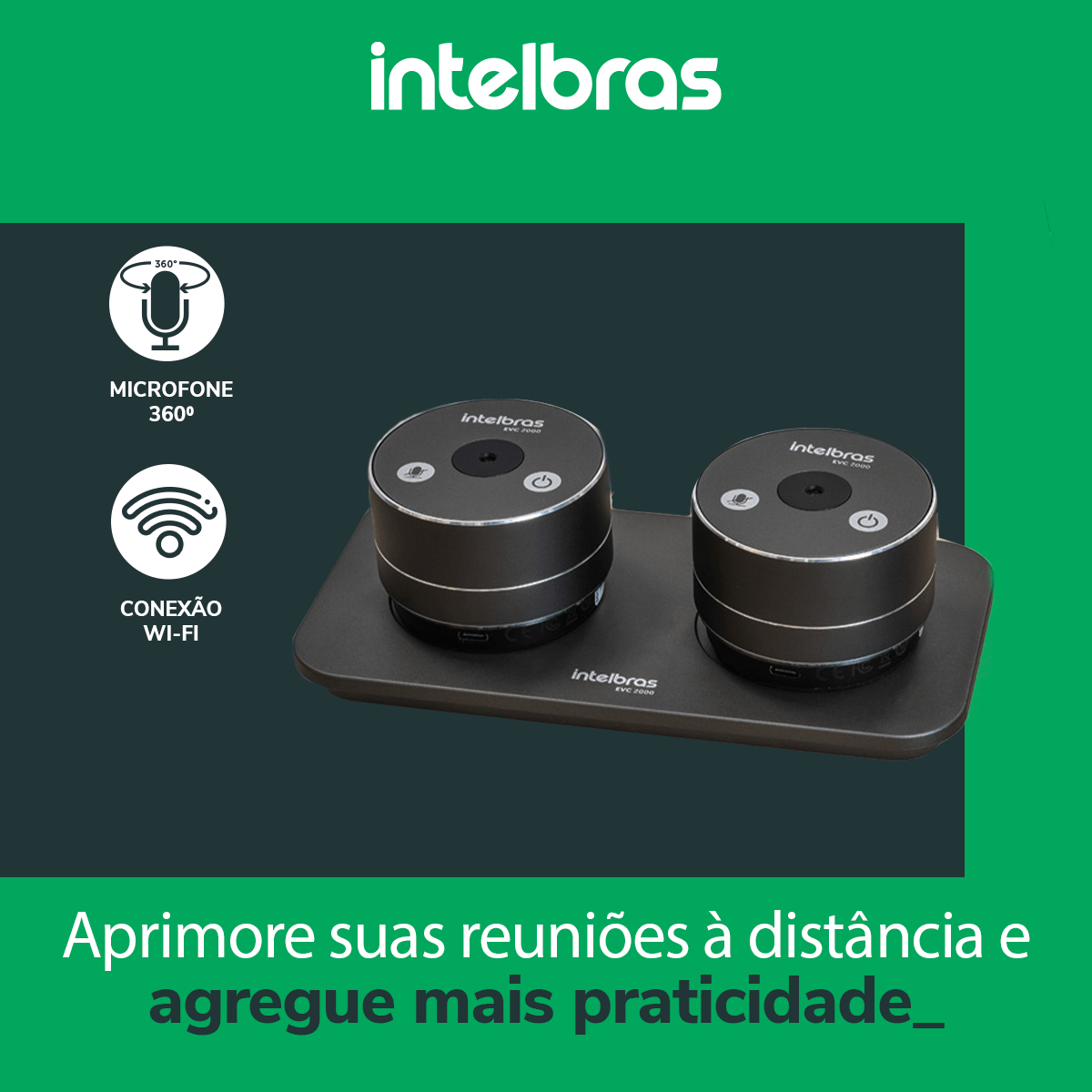 Conjunto Microfone B e Base - EVC 2000 - Imagem 2