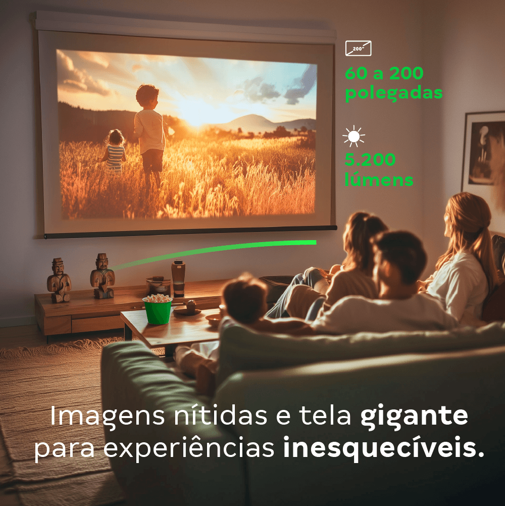 Projetor Full HD PFL5211 Intelbras Branco - Imagem 5