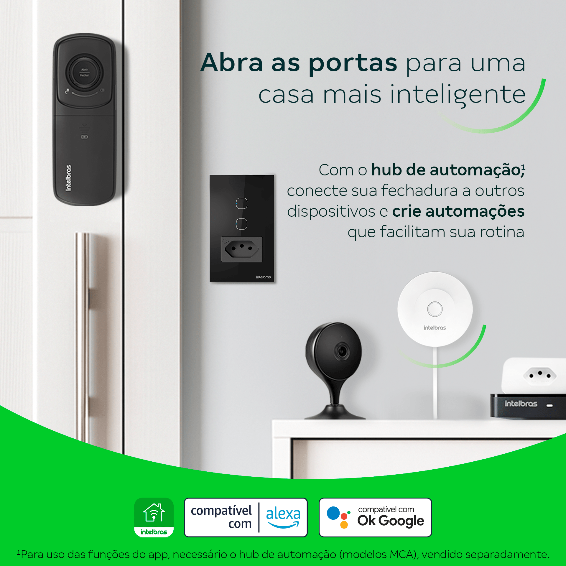 Fechadura Inteligente com Acesso por Palma da Mão MFR 2040 Intelbras - Imagem 5