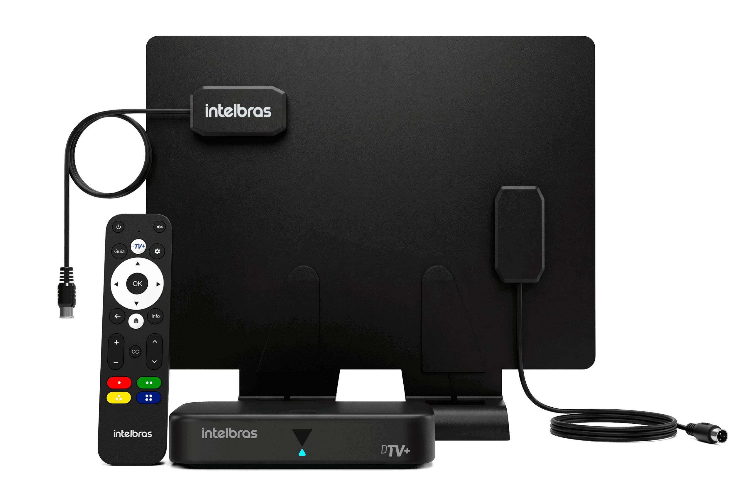 Receptor e Antena Intelbras RDA 300 DTV+