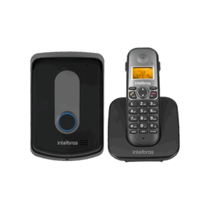 Telefone sem fio Intelbras com Ramal Externo TIS 5010