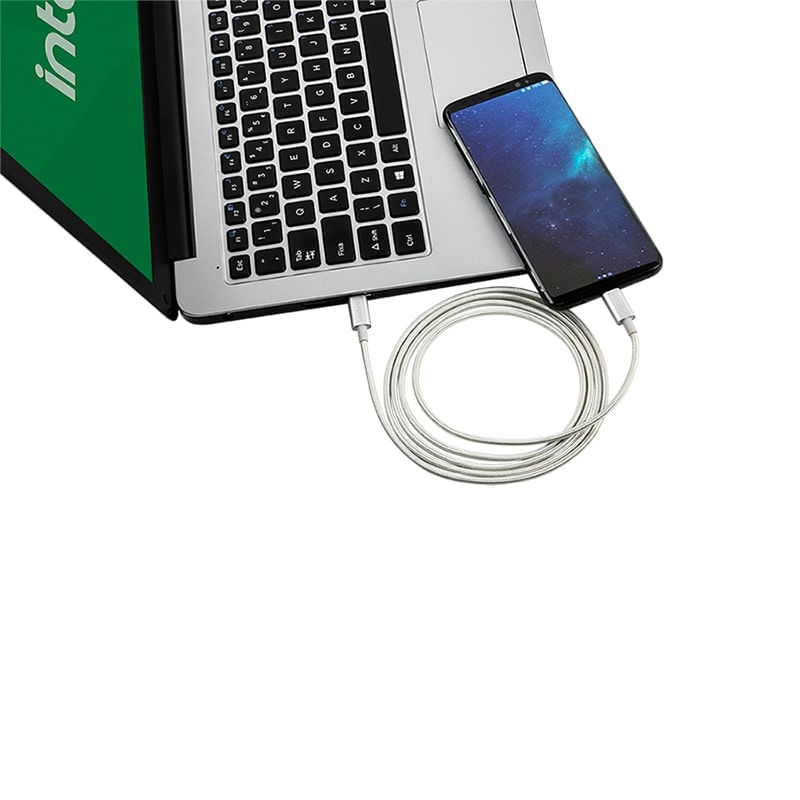 Cabo USB-C para USB-C 1,5m EUCC 15NB | Intelbras - Imagem 4
