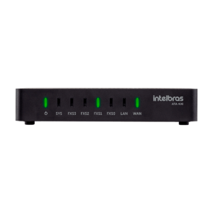 Adaptador de Linhas VOIP para Telefones Analógicos ATA 400 Intelbras
