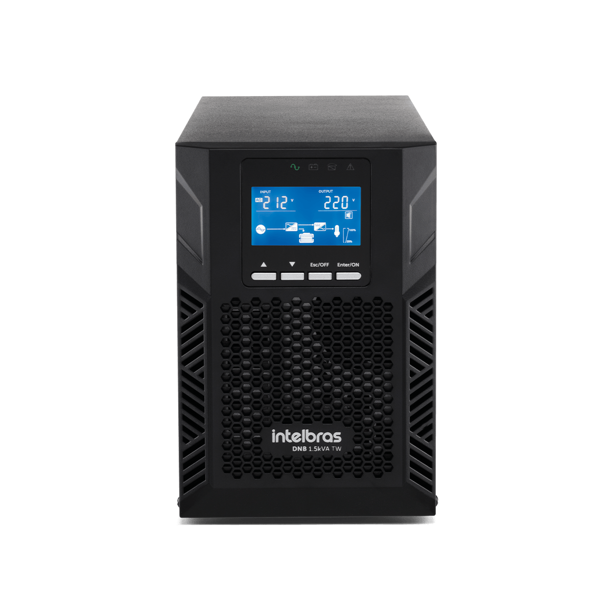 Nobreak Online Torre DNB 1.5kVA 220v TW G2 Preto Intelbras