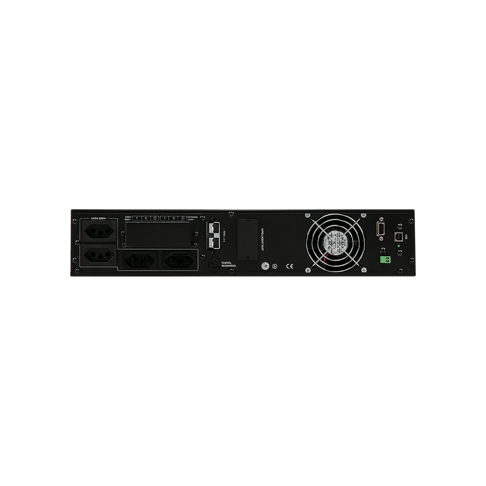 Nobreak Online Rack Torre DNB 3.0kVA 220v RT G2 Preto Intelbras - Imagem 5