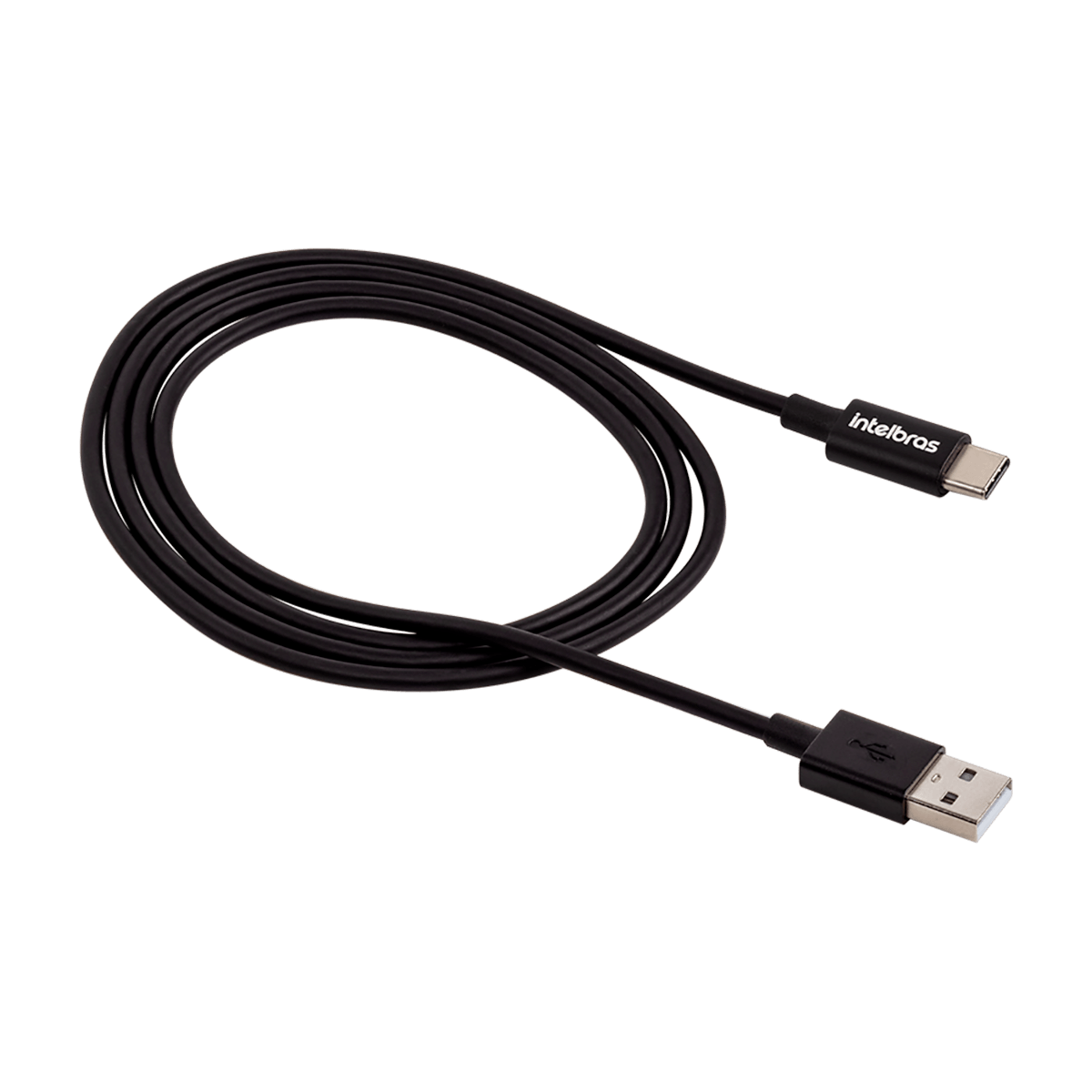 Cabo USB - USB-C 1,2m PVC Preto Intelbras EUAC 12PP - Imagem 2
