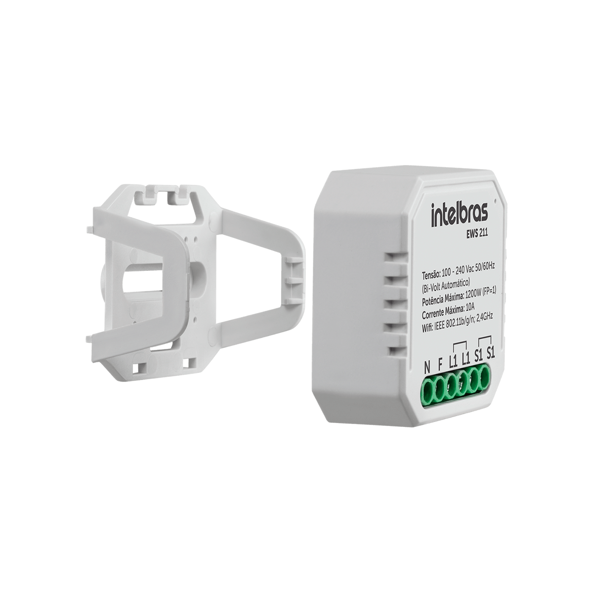Minicontrolador Smart Wi-Fi para 1 Interruptor EWS 211 Intelbras - Imagem 5