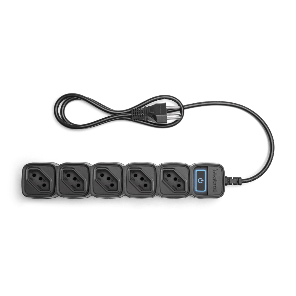 Protetor Eletrônico Smart 5 Tomadas EWS 305 | Intelbras
