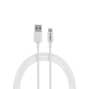 Cabo USB-A para Lightning 1,2m PVC EUAL 12PB | Intelbras