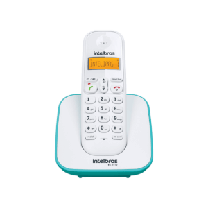 Telefone Sem fio Intelbras  3110 - Branco com Azul Claro