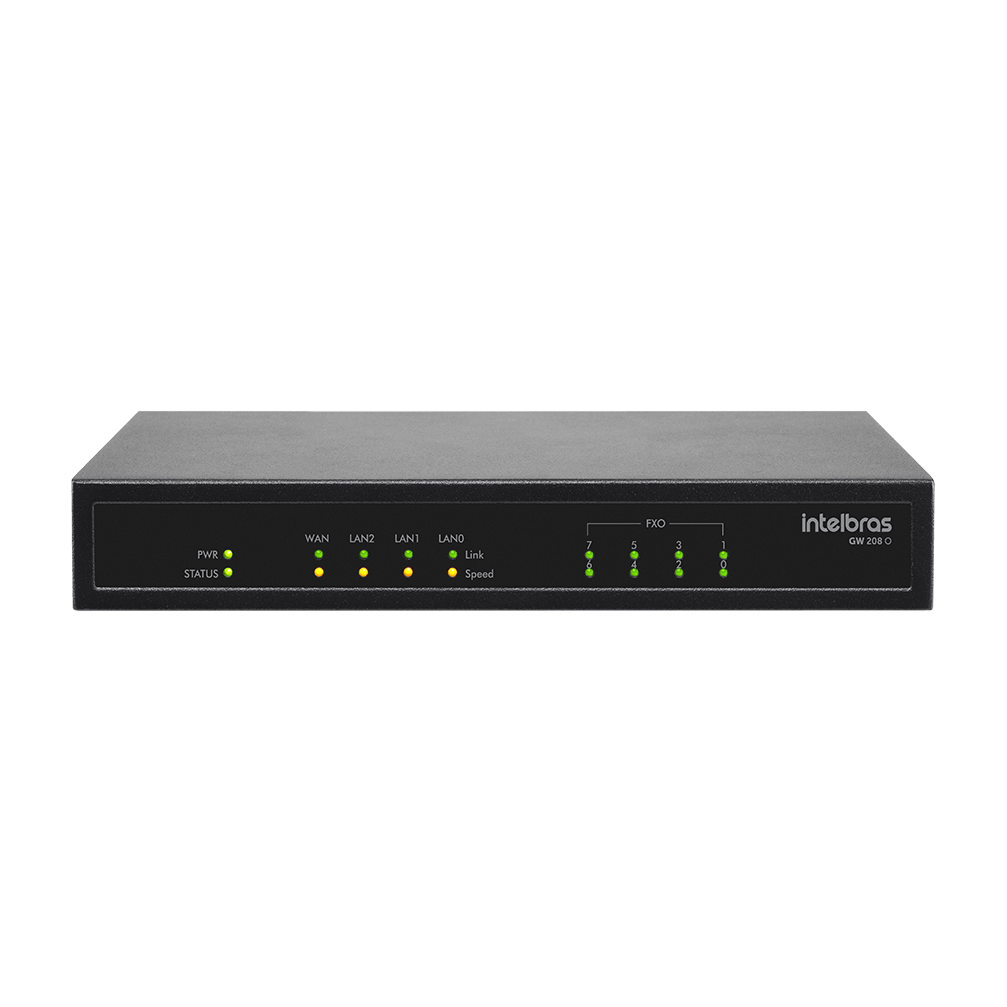 Gateway de voz GW 208 Intelbras