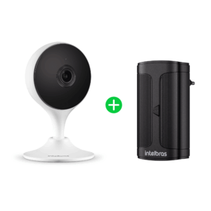 Kit Câmera Inteligente Im3 C + Fonte Nobreak EFB 0501 com Bateria