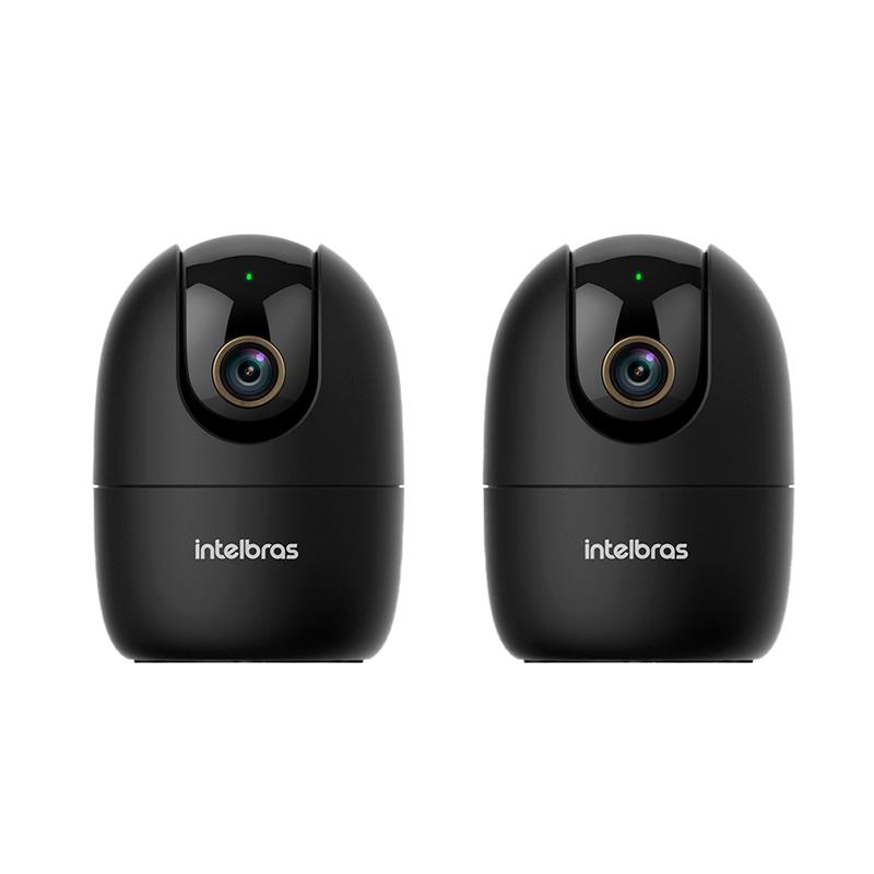 Câmera Inteligente Full HD Im4C Black Intelbras 2 Unidades