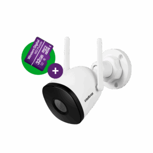 Câmera Inteligente iM5 SC com cartão MicroSD 32GB Intelbras