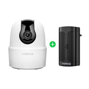 Kit Câmera Inteligente Full HD iME 360 C + Fonte Nobreak EFB 0501 com Bateria