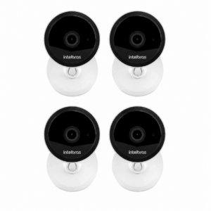 Kit Câmera Inteligente Interna iM1 2MP Intelbras - 4 unidades