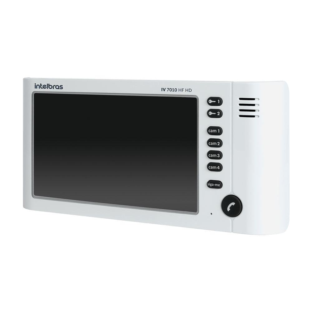 Módulo Interno Videoporteiro Intelbras IV 7010 HF HD BR Branco - Imagem 3