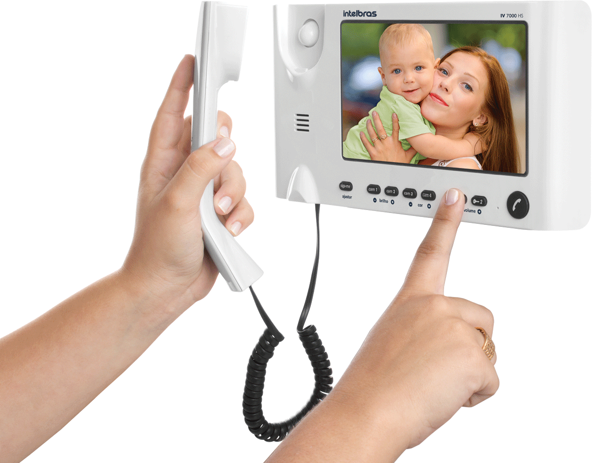 Módulo Interno Videoporteiro Intelbras IV 7000 HS IN - Imagem 4
