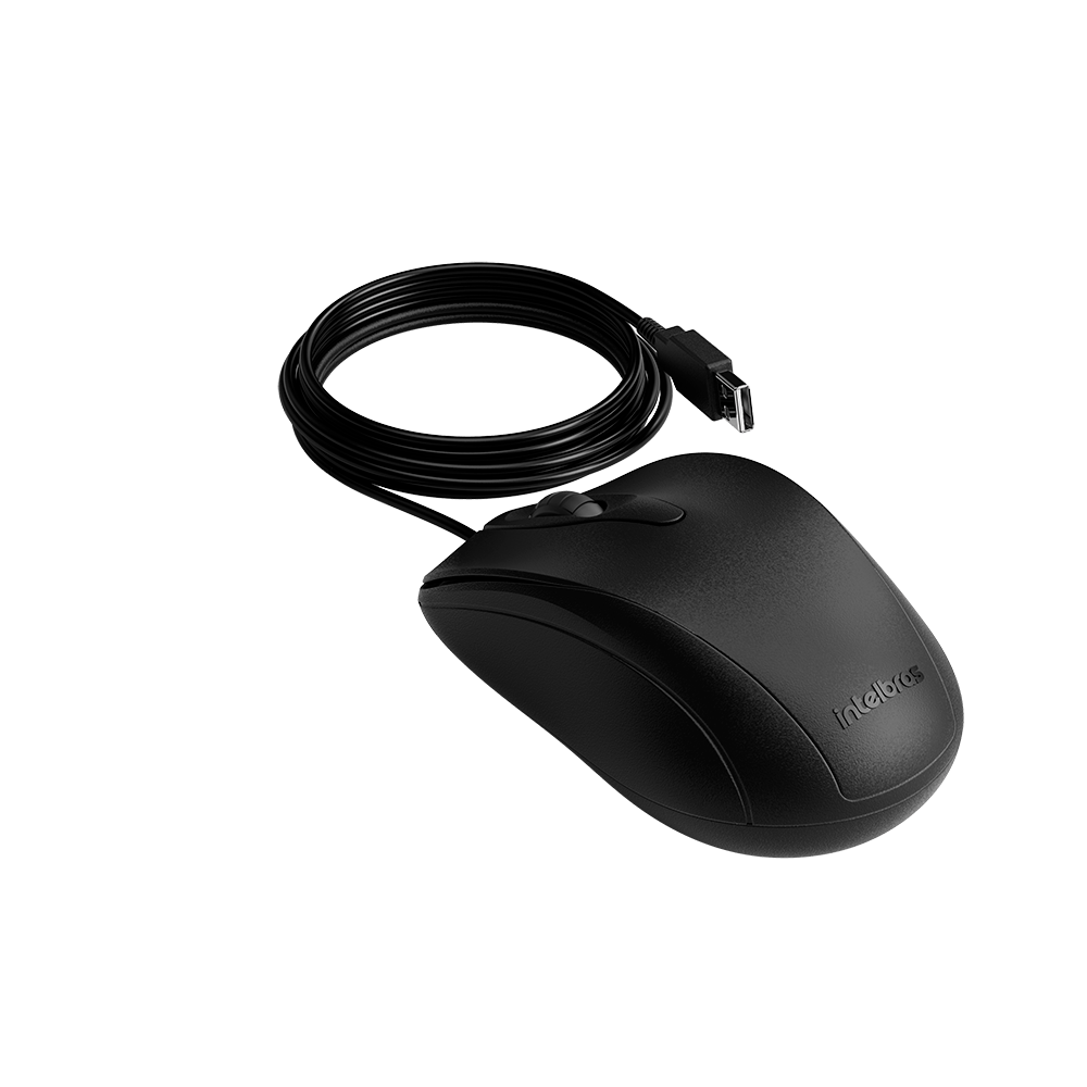 Mouse Click Silencioso e com Fio MCI 10 Intelbras - Imagem 3