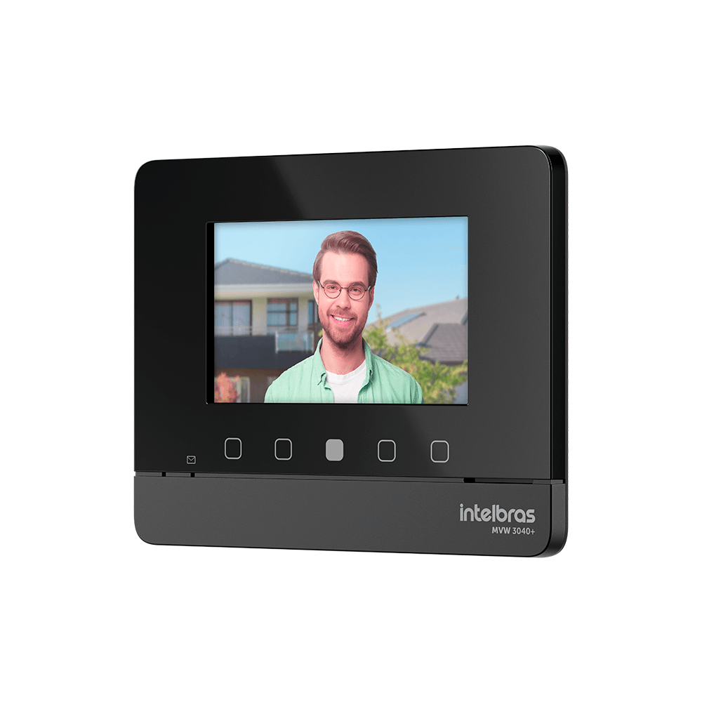Módulo Interno Videoporteiro Inteligente Wi-Fi Intelbras MVW 3040 MI