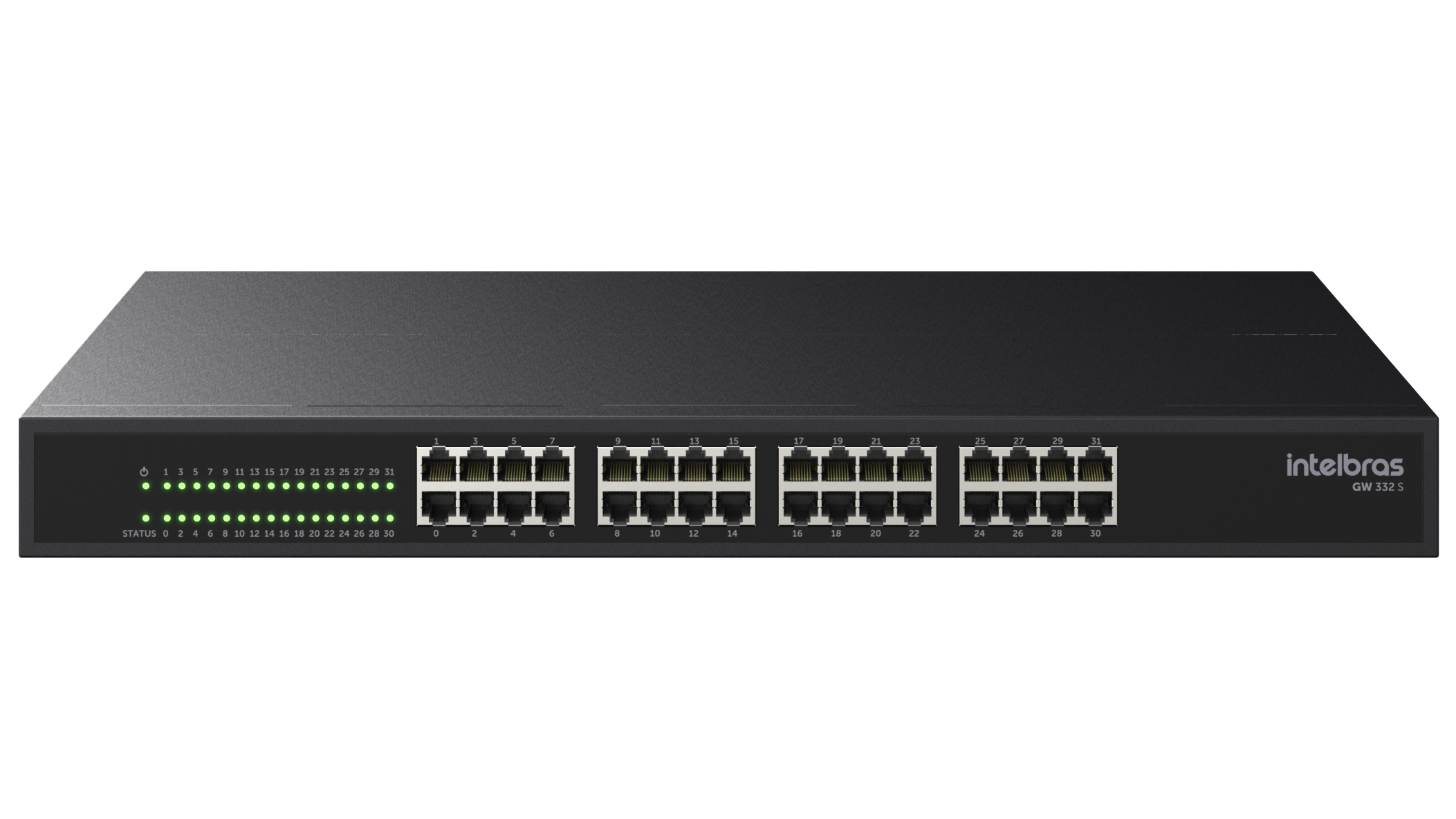 Gateway de Voz GW 332 S Preto Intelbras