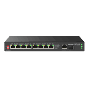 Switch Não Gerenciavel 10 portas Gigabit S1110G-PA Preto Intelbras