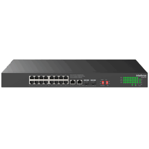 Switch Não Gerenciavel 20 portas Gigabit S1120G-PA Preto Intelbras