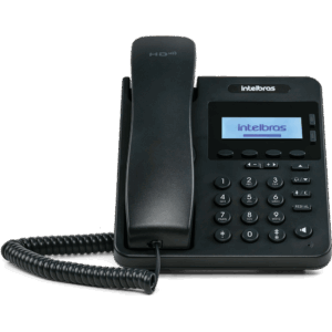 Telefone com Tecnologia IP e Qualidade HD IP S3002 Preto Intelbras