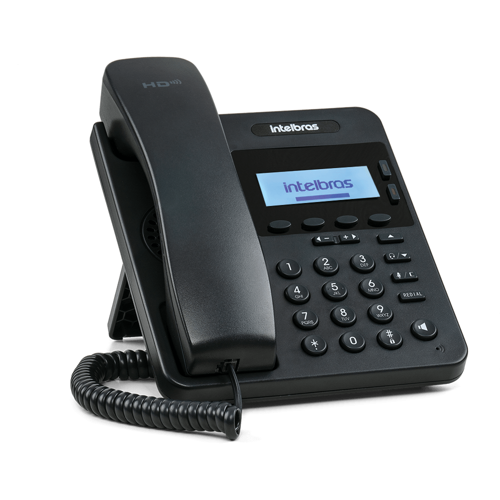 Telefone com Tecnologia IP e Qualidade HD IP S3002 Preto Intelbras - Imagem 2